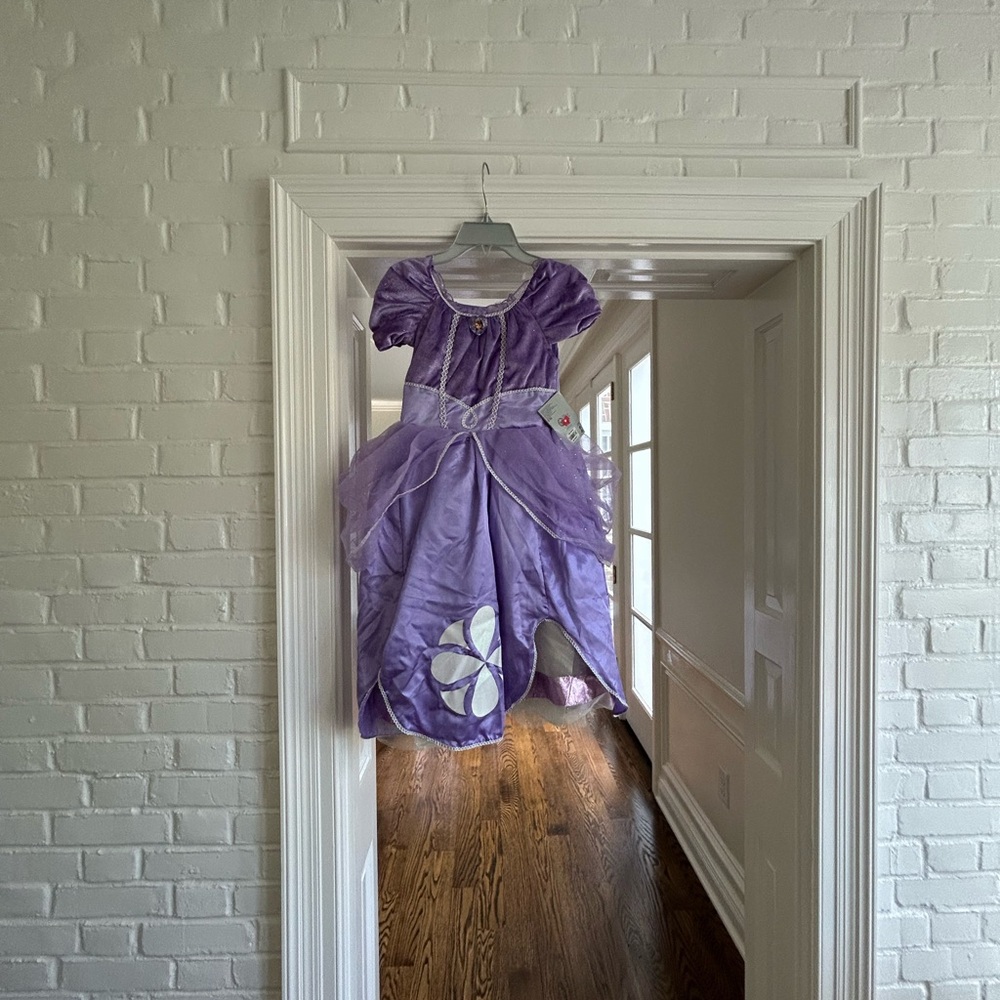 Original Disney store Sofia the first costume purple dress size 7/8